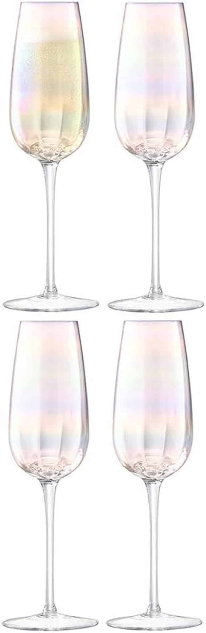 Avis sur les flûtes à champagne nacrées LSA International Pearl
