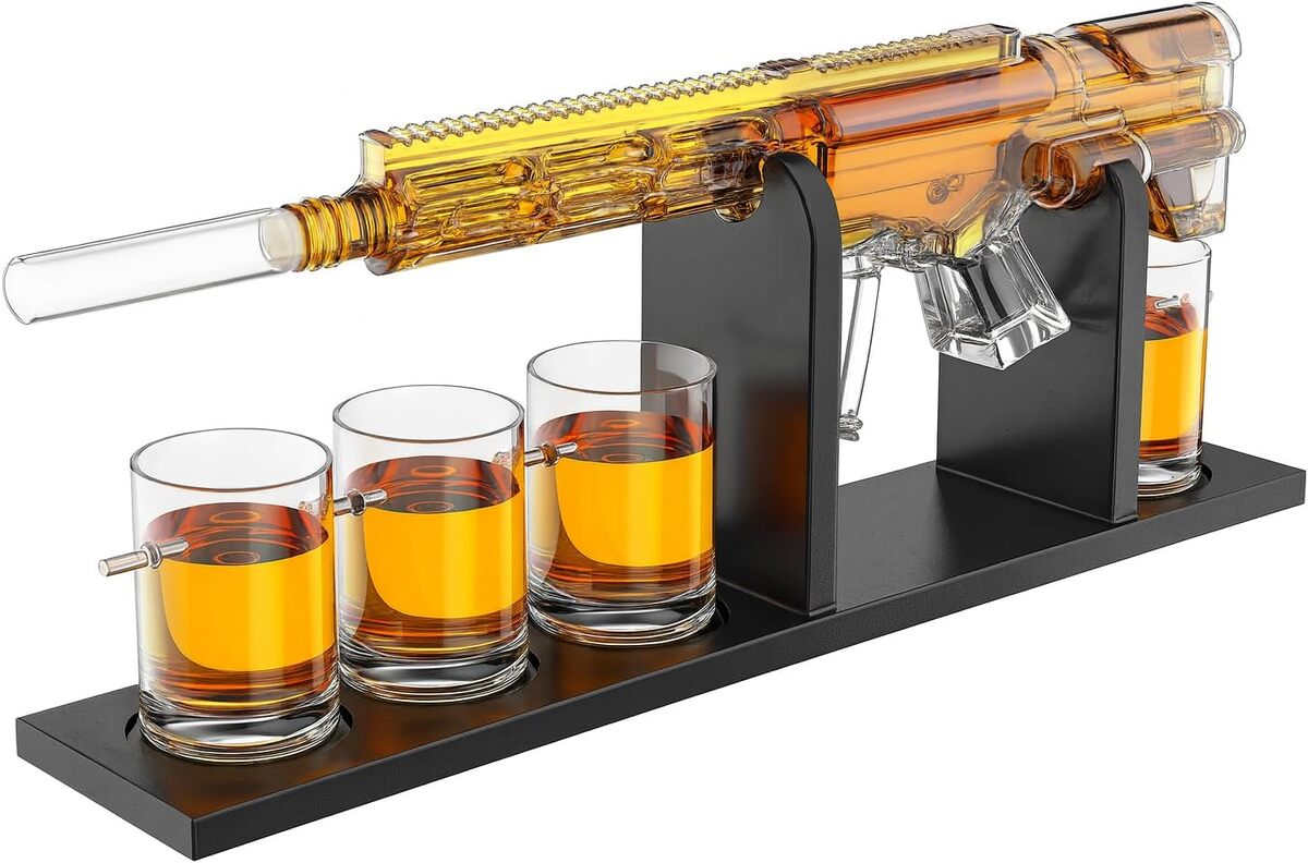 Test : carafe à whisky The Wine Savant pistolet édition limitée