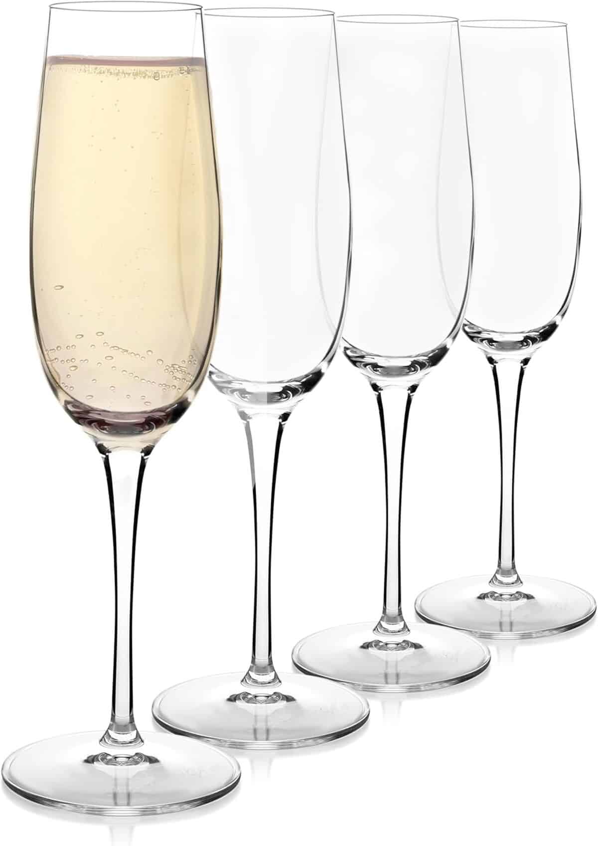 Test des flûtes à champagne Luigi Bormioli Crescendo