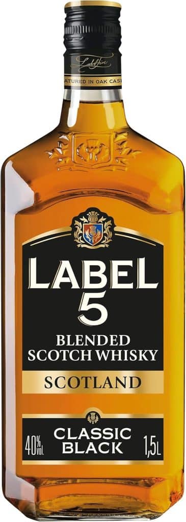 Test : whisky Label 5 en magnum 40 %