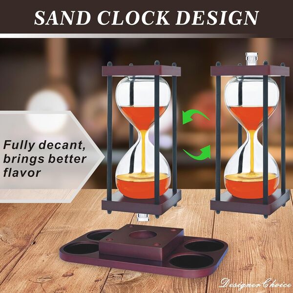 Ensemble de 7 décanteurs à whisky avec verres, décanteur à whisky pour homme, carafe à whisky et verre, carafe à liqueur, carafe à whisky pour homme