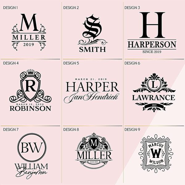 Amazing Items Lot de 5 carafes à whisky personnalisées – 9 options de design – Édition limitée personnalisée 750 ml – Décanteur à liqueur avec 4 verres à whisky, cadeaux pour mari, retraite # 1