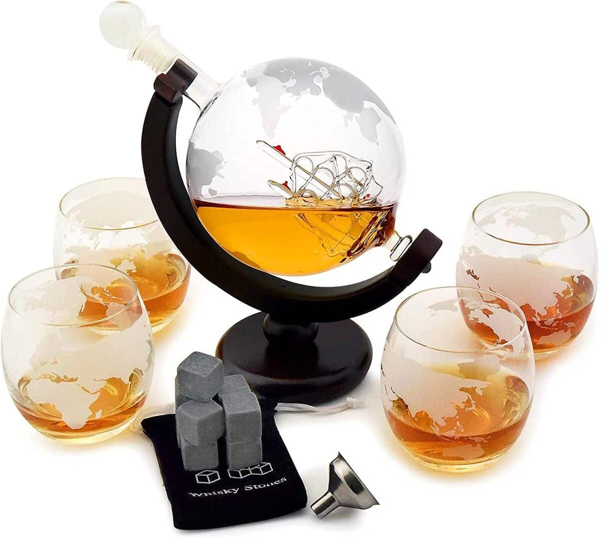 Avis : ensemble de décanteurs à whisky globe 30oz