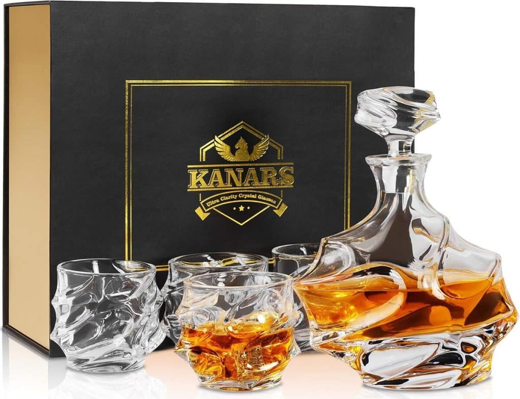Avis sur la carafe et verres à whisky Kanars : l'élégance à partager