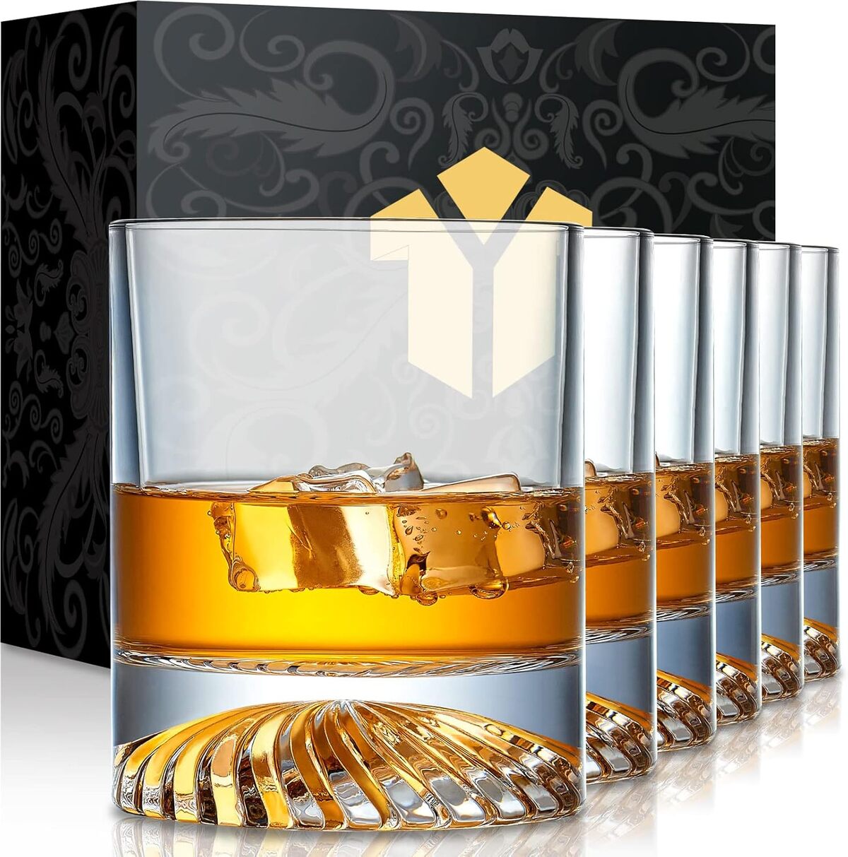 Avis sur le lot de 6 verres à whisky Opayly