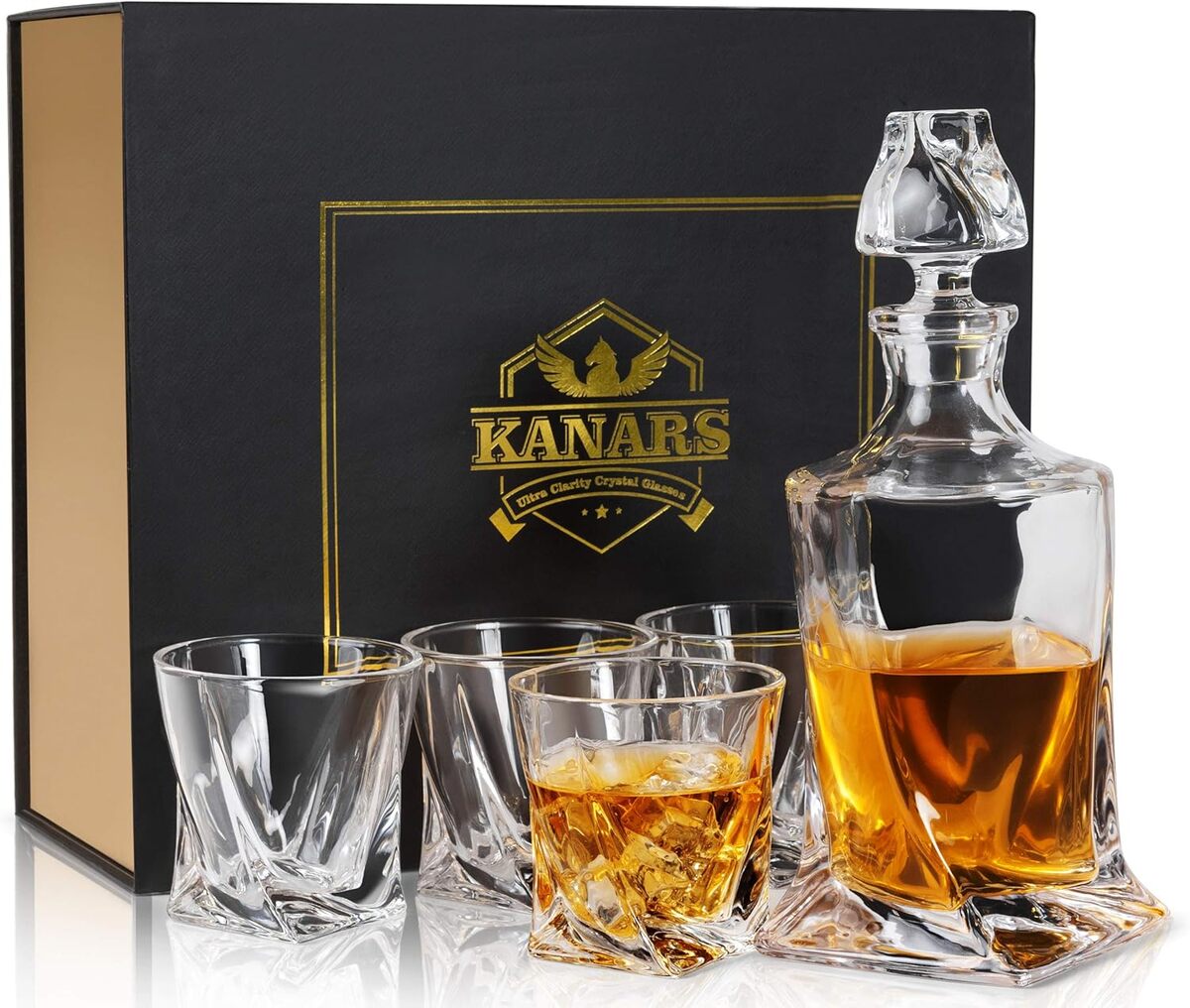 Avis sur le set carafe et verres à whisky cristal Kanars