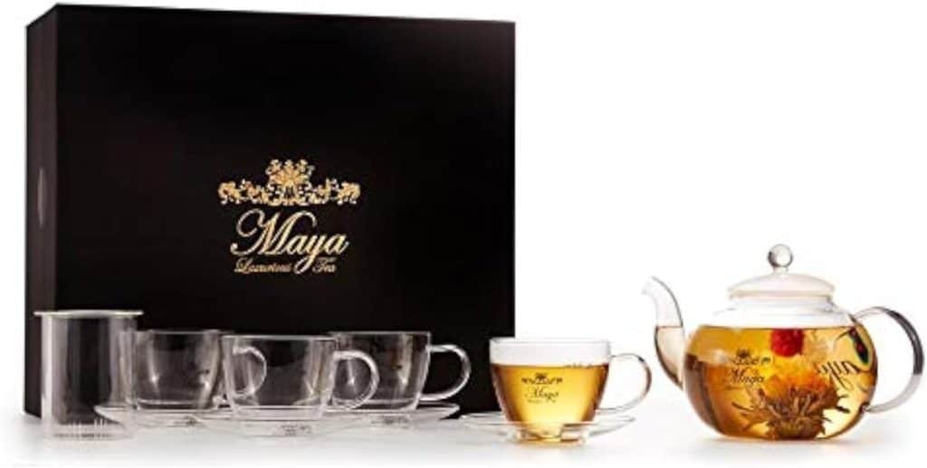 Test : coffret à thé luxueux Maya en verre borosilicate