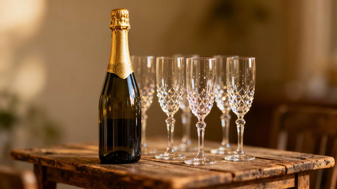 Combien de verres dans une bouteille de champagne ?