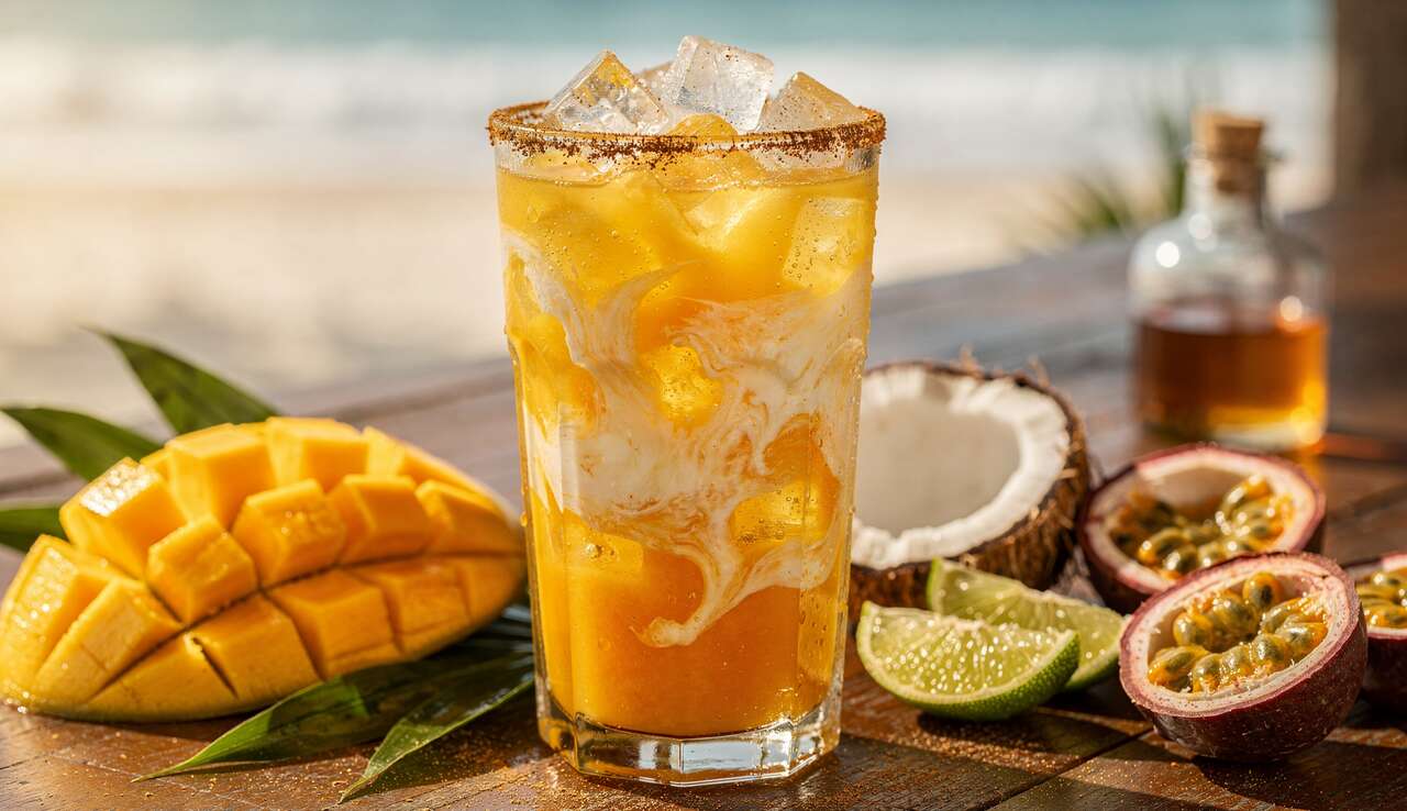 Recette du Punch des Alizés : cocktail Exotique