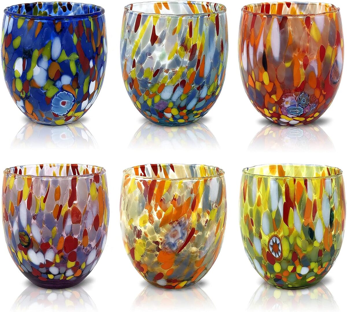Avis sur les verres à eau Mazega Art & Design Murano 320 ml