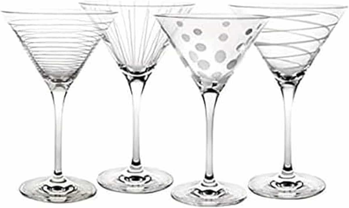 Avis sur les verres à martini en acier inoxydable Mikasa KC92764