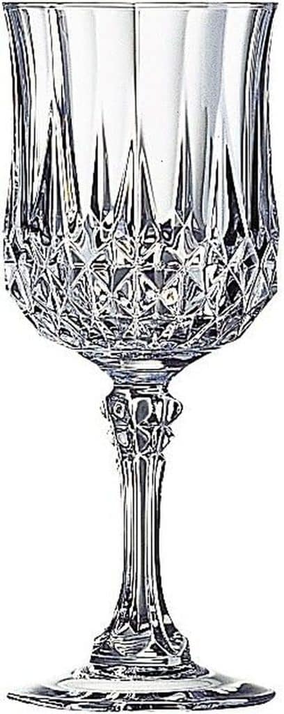 Avis : verres à eau cristal Longchamps 7503056 de Cristal d'Arques