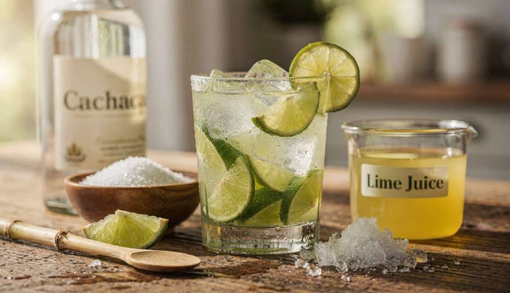 Comment préparer une délicieuse caipirinha avec cachaça ?