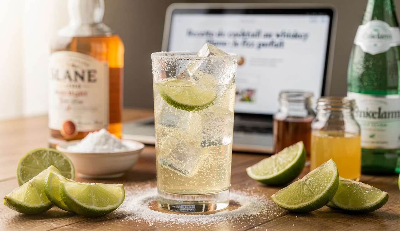 Recette de cocktail au whiskey Slane : le fizz parfait