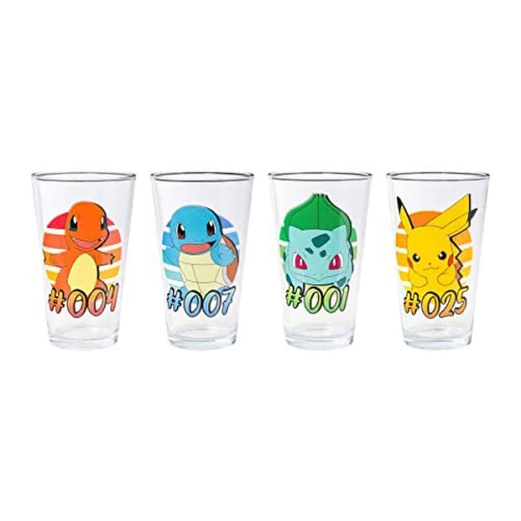 Avis sur le lot de verres Pokémon Silver Buffalo 473 ml