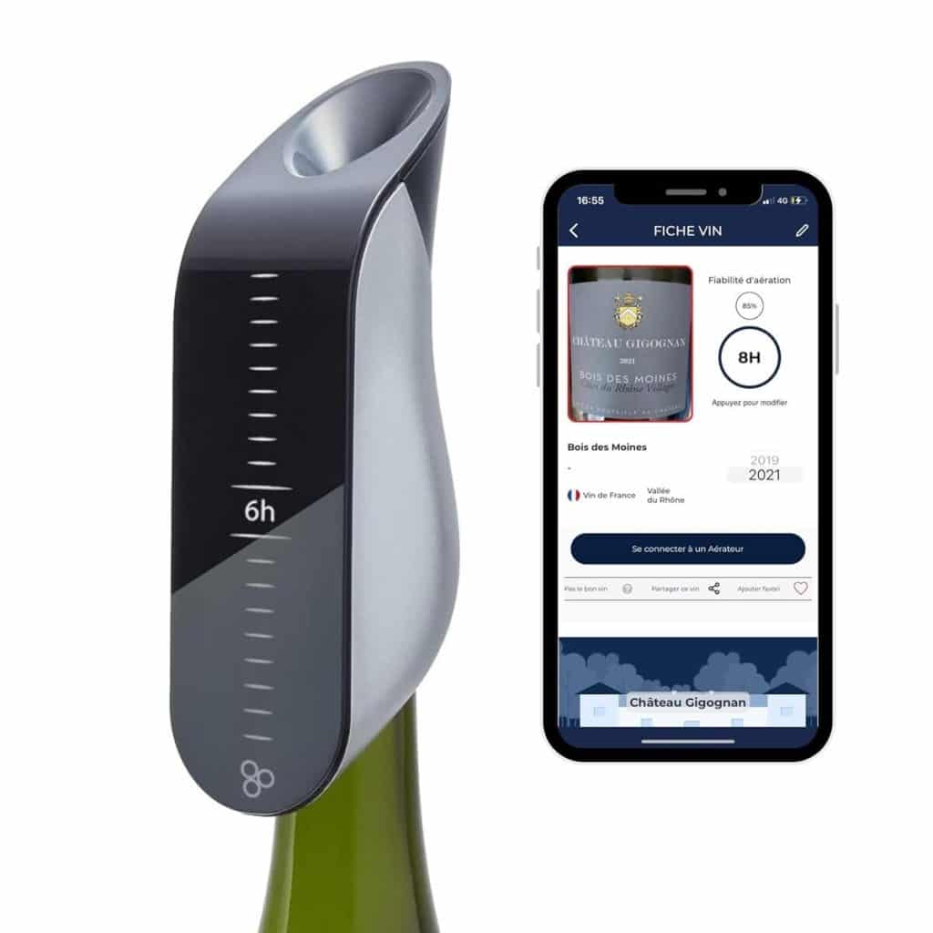 Test : aérateur de vin instantané Aveine électrique pour une dégustation parfaite