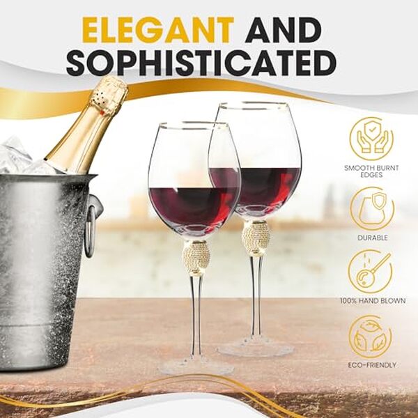 Découvrez notre avis détaillé sur les verres à vin Berkware : qualité cristalline, design avec strass et expérience gustative unique.