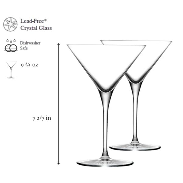 Découvrez notre analyse détaillée des verres à martini en cristal sans plomb : design, qualité et élégance au rendez-vous pour sublimer vos cocktails.