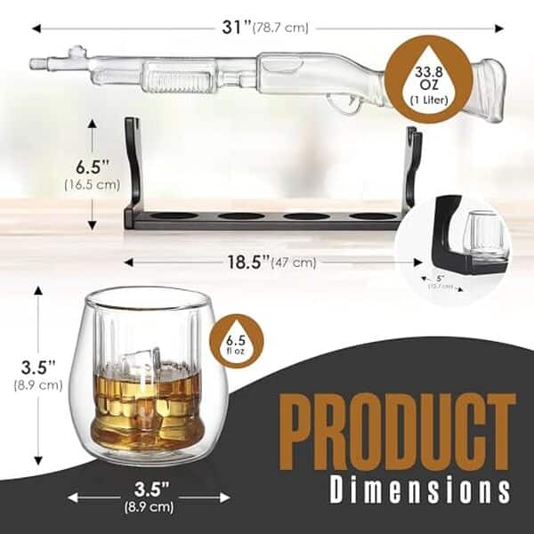 Découvrez notre critique détaillée du décanteur pistolet à whisky, un accessoire original et élégant pour sublimer vos dégustations.