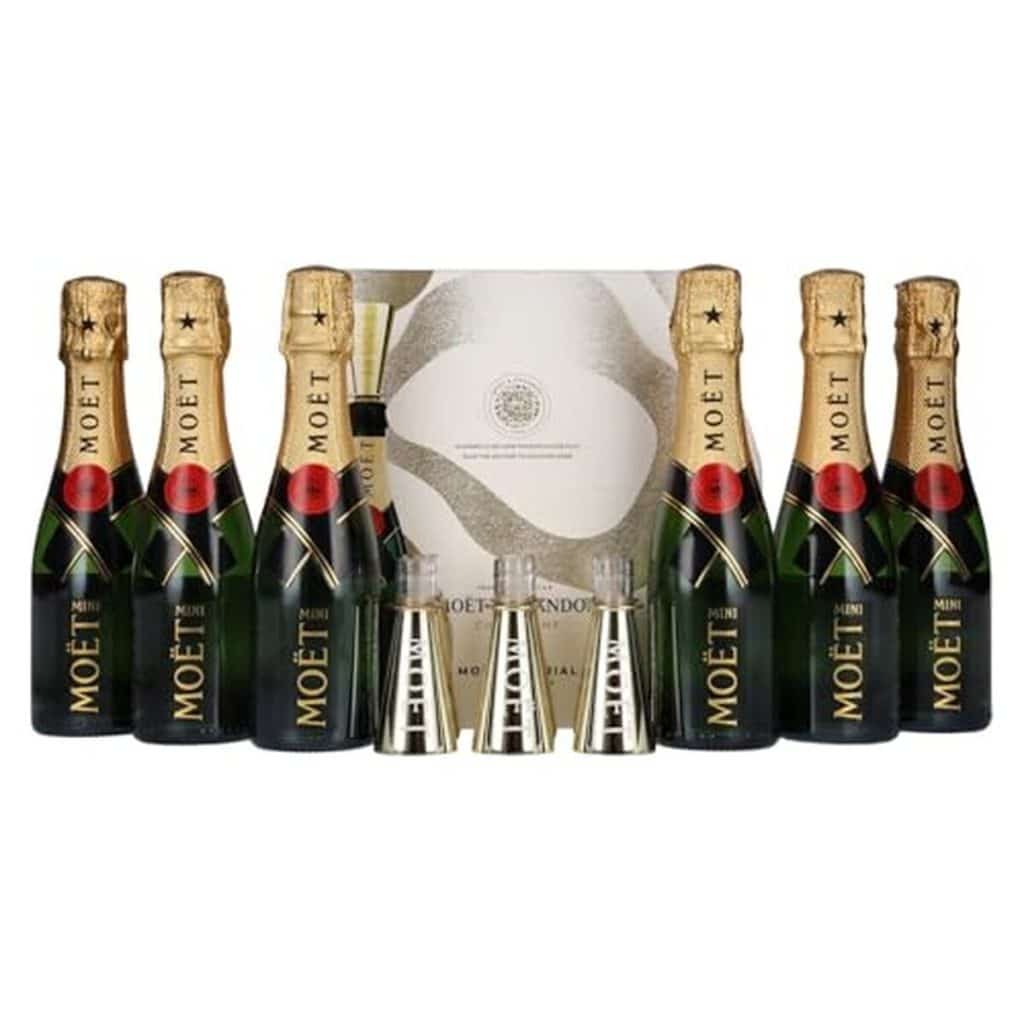 Avis sur le champagne Moët & Chandon Brut Impérial 20cl et flûtes