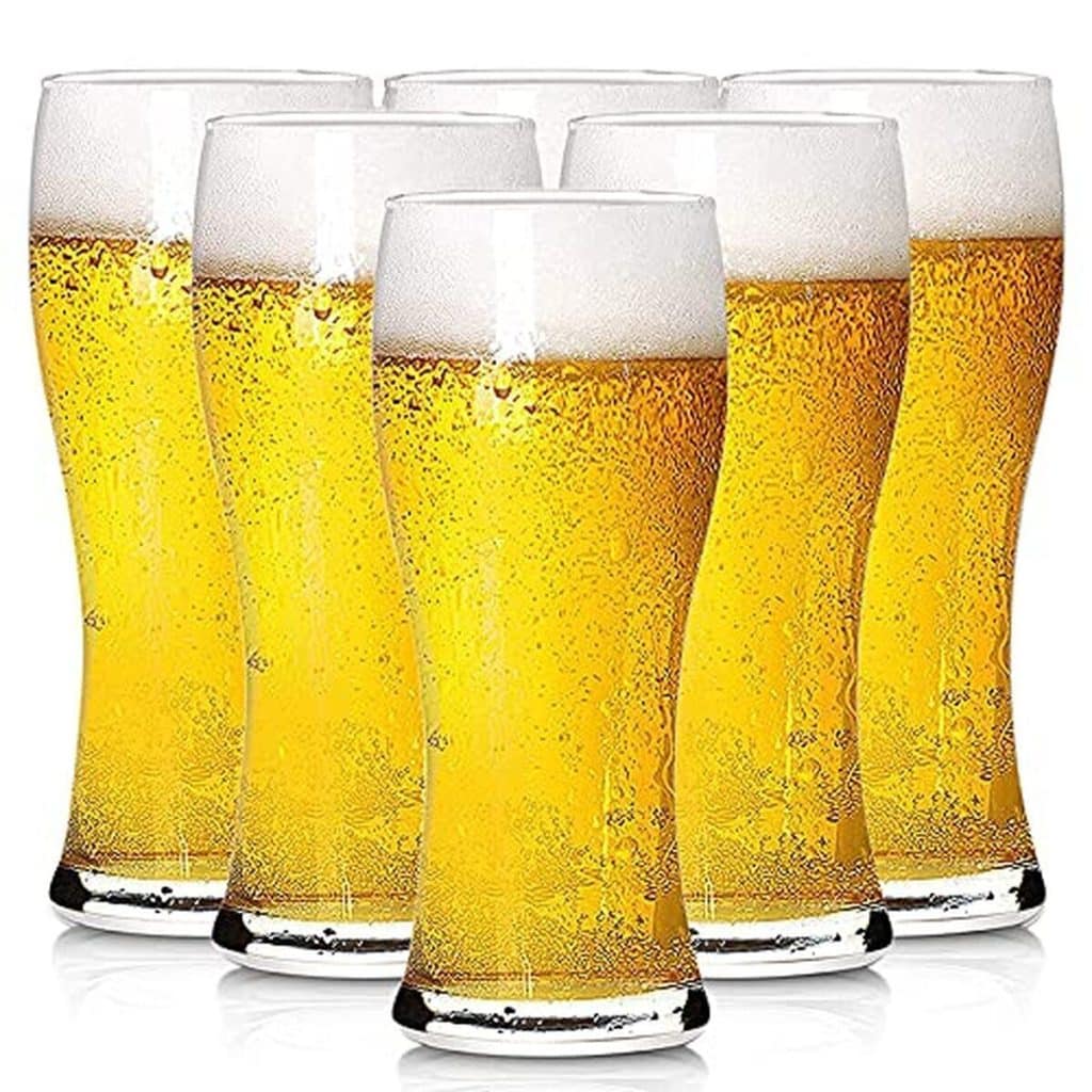 Avis sur le lot de 6 verres à bière Pilsner BPFY