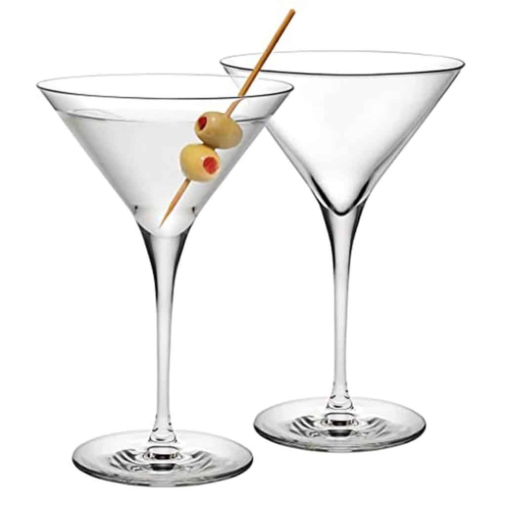 Avis sur les verres à martini en cristal sans plomb