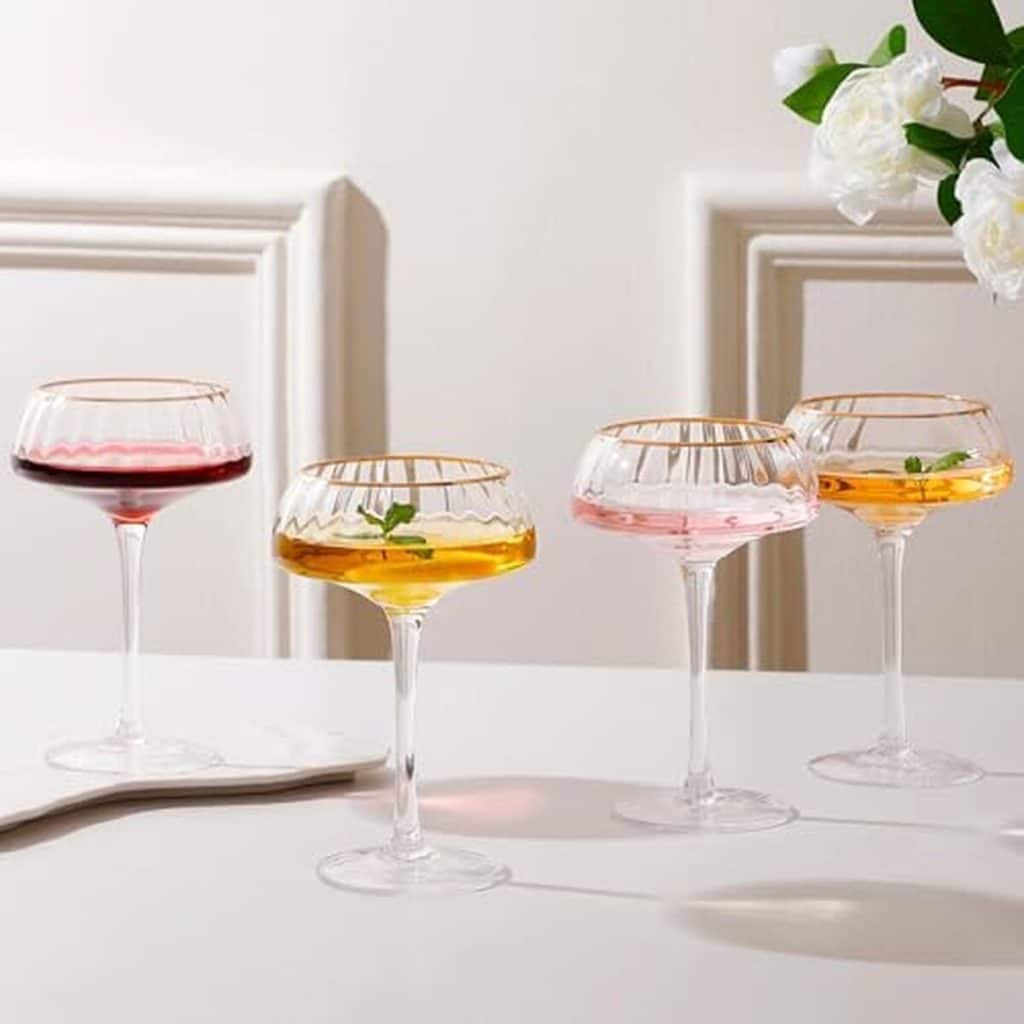 Avis sur les verres à martini Lysenn soufflés à la main