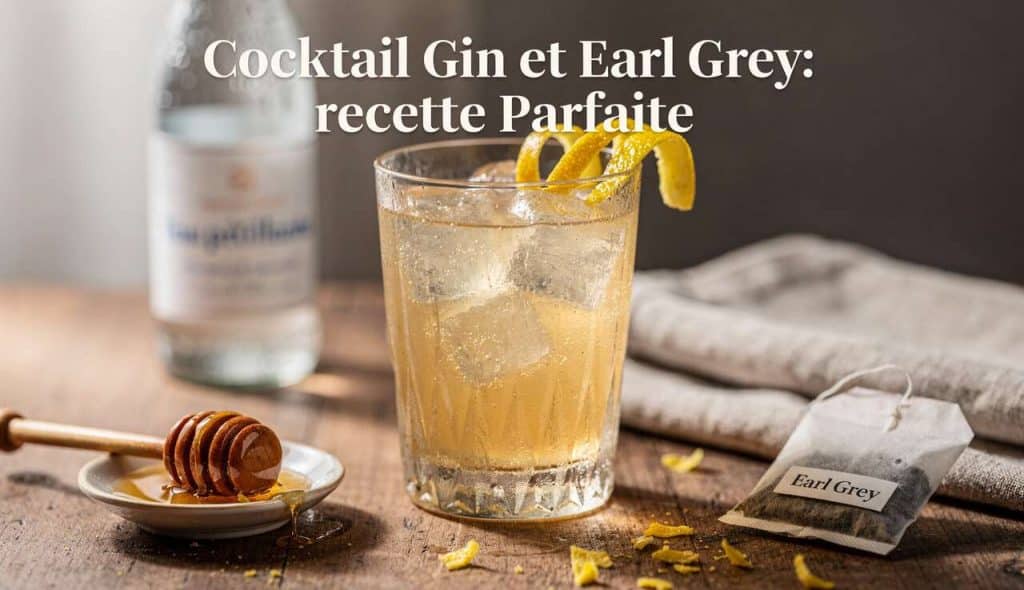 Cocktail Gin et Earl Grey : recette Parfaite