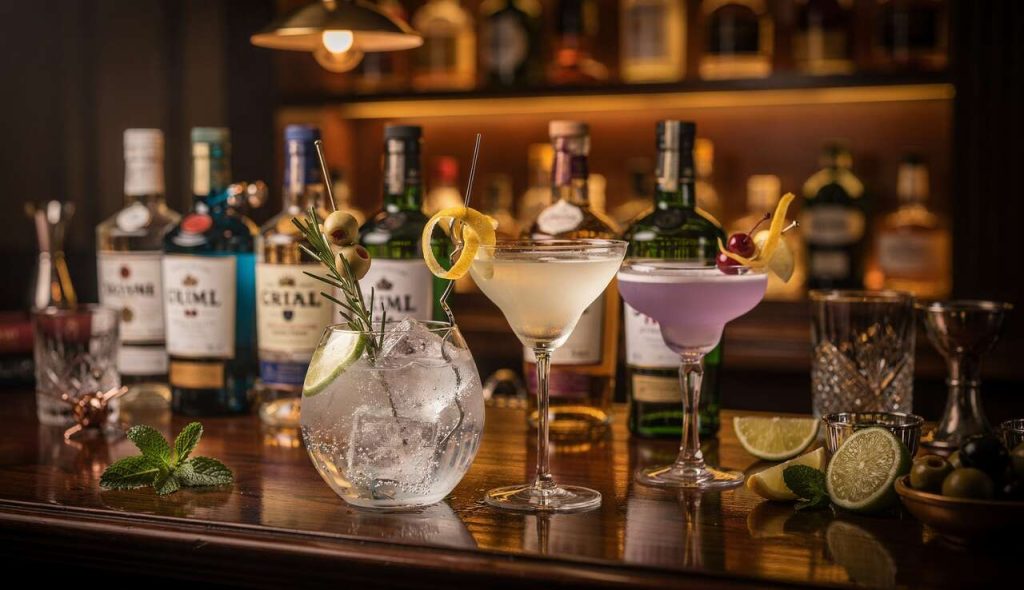 Cocktails incontournables à base de gin