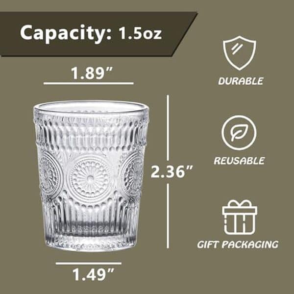 Explorez notre critique complète des verres à shot Jaepsing : lot de 6 modèles élégants pour vos soirées à succès  !