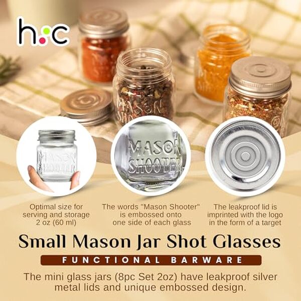 Découvrez notre test complet des mini verres Mason Jar de Hayley Cherie. Analyse détaillée, avis et conseils pour choisir les meilleurs accessoires pour vos boissons.