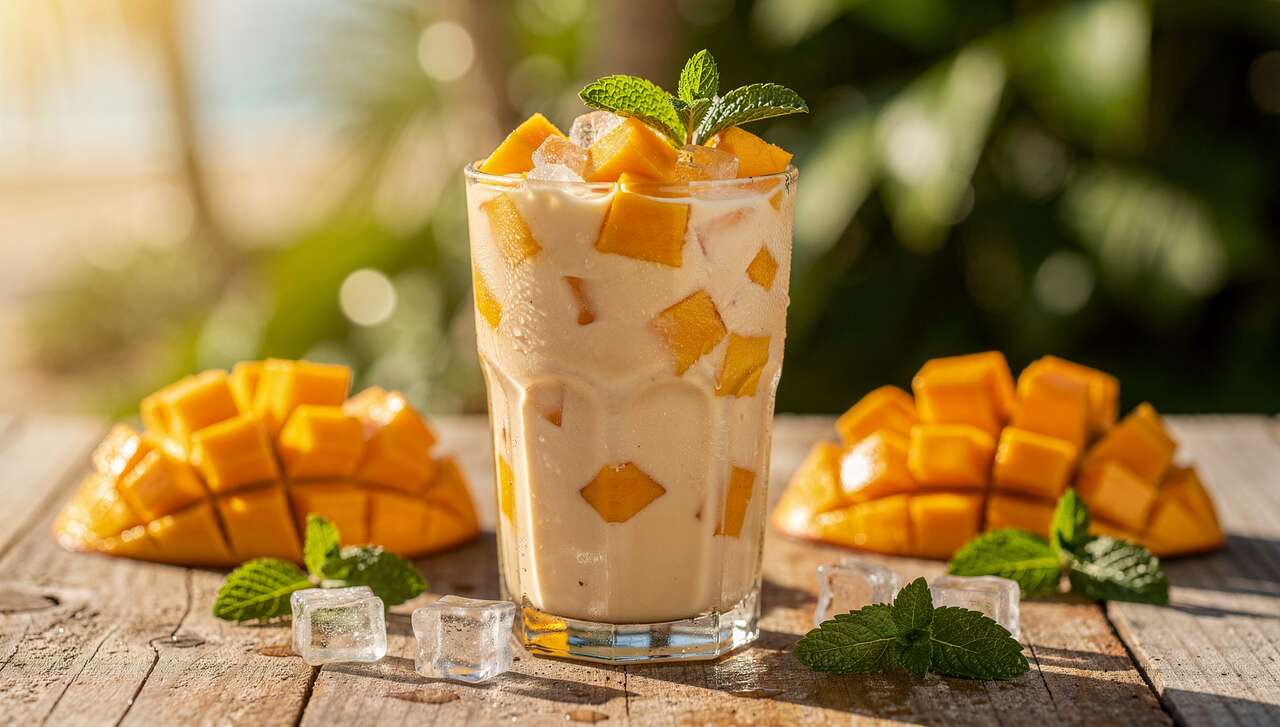 Summer vibes : c&eacute;l&eacute;brer l'&eacute;t&eacute; avec un milk tea &agrave; la mangue