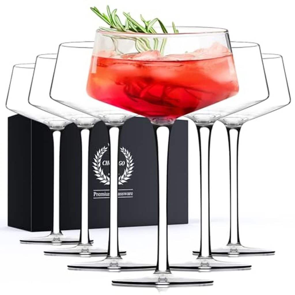 Avis sur le lot de 6 verres à cocktail Chouggo