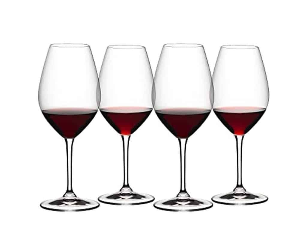 Avis sur le set de 4 verres à vin rouge Riedel Wine Friendly 002