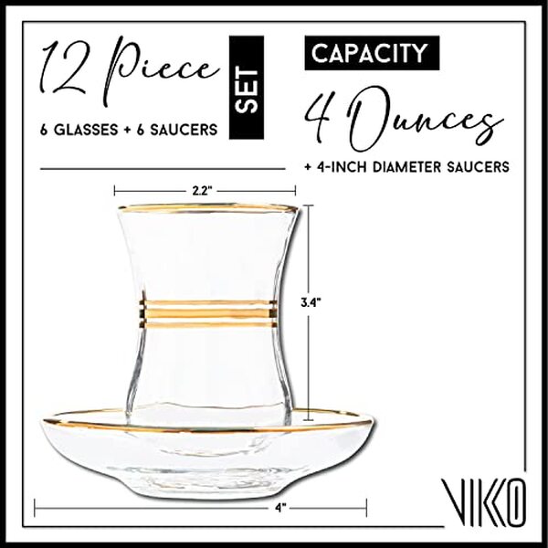 Découvrez notre avis détaillé sur les verres à thé turcs Vikko : alliez élégance et savoir-faire traditionnels pour sublimer votre expérience du thé