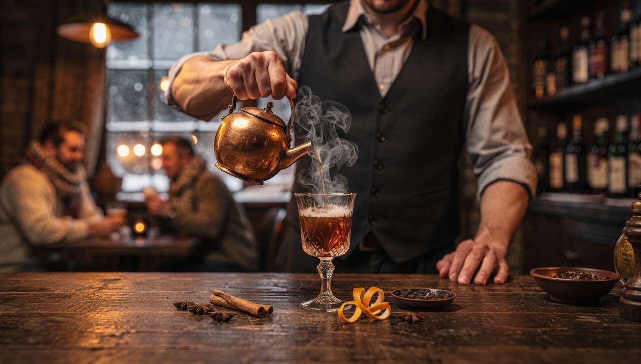 Cocktails chauds pour les soirées d'hiver