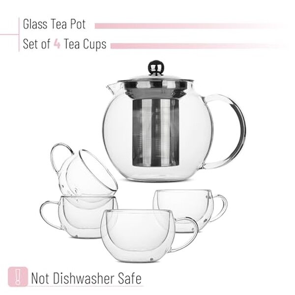 Découvrez notre test détaillé de la théière BTäT avec infuseur et tasses à double paroi: design, performance et qualité de cette théière premium pour amateurs de thé. 