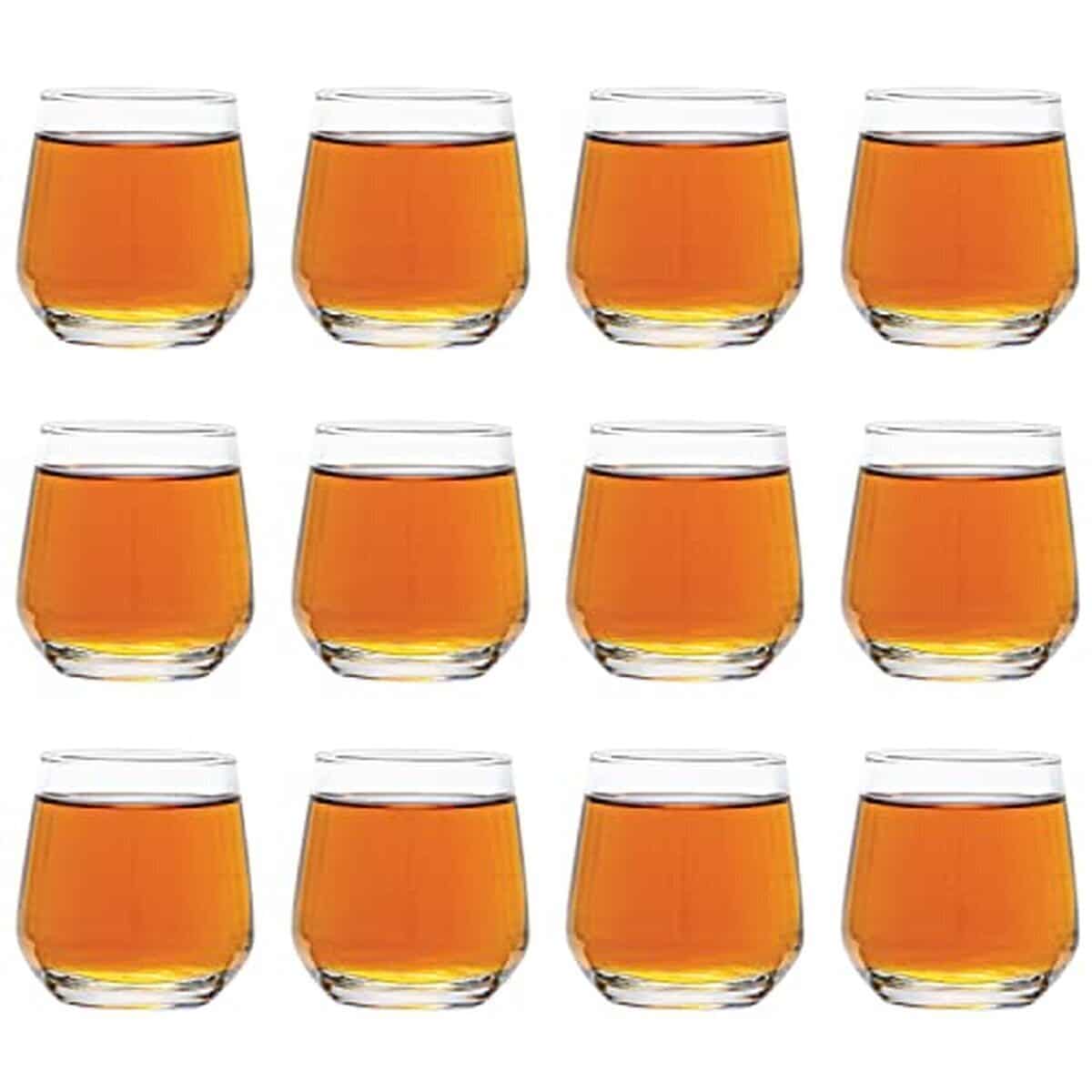 Avis : lot de 12 verres à liqueur Vikko