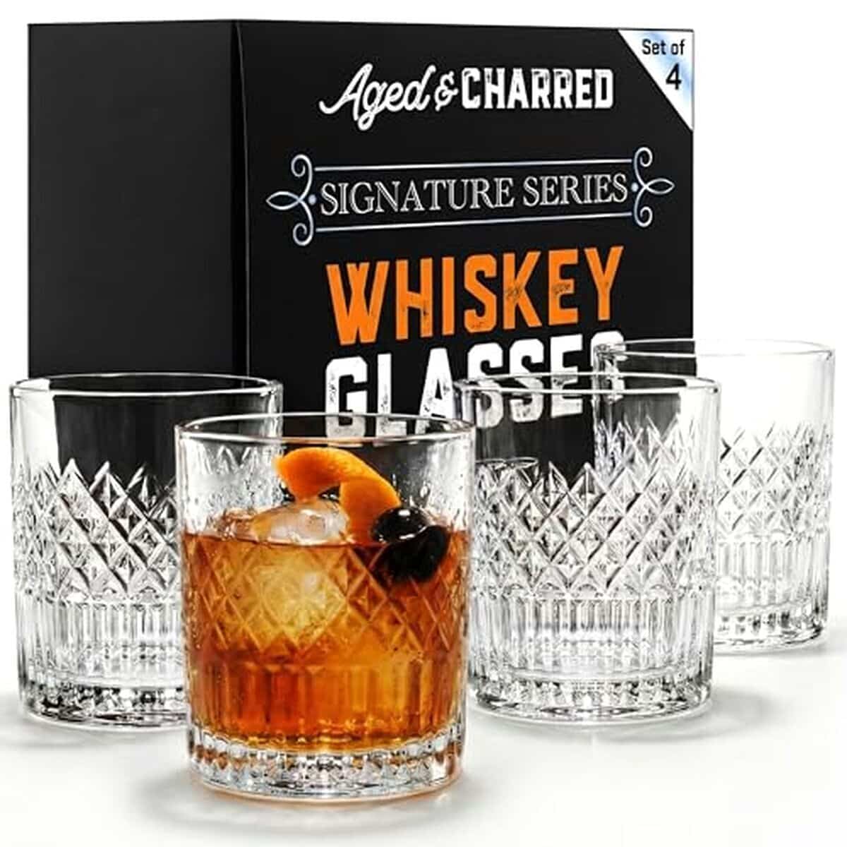 Avis sur le coffret verres à whisky Aged & Charred