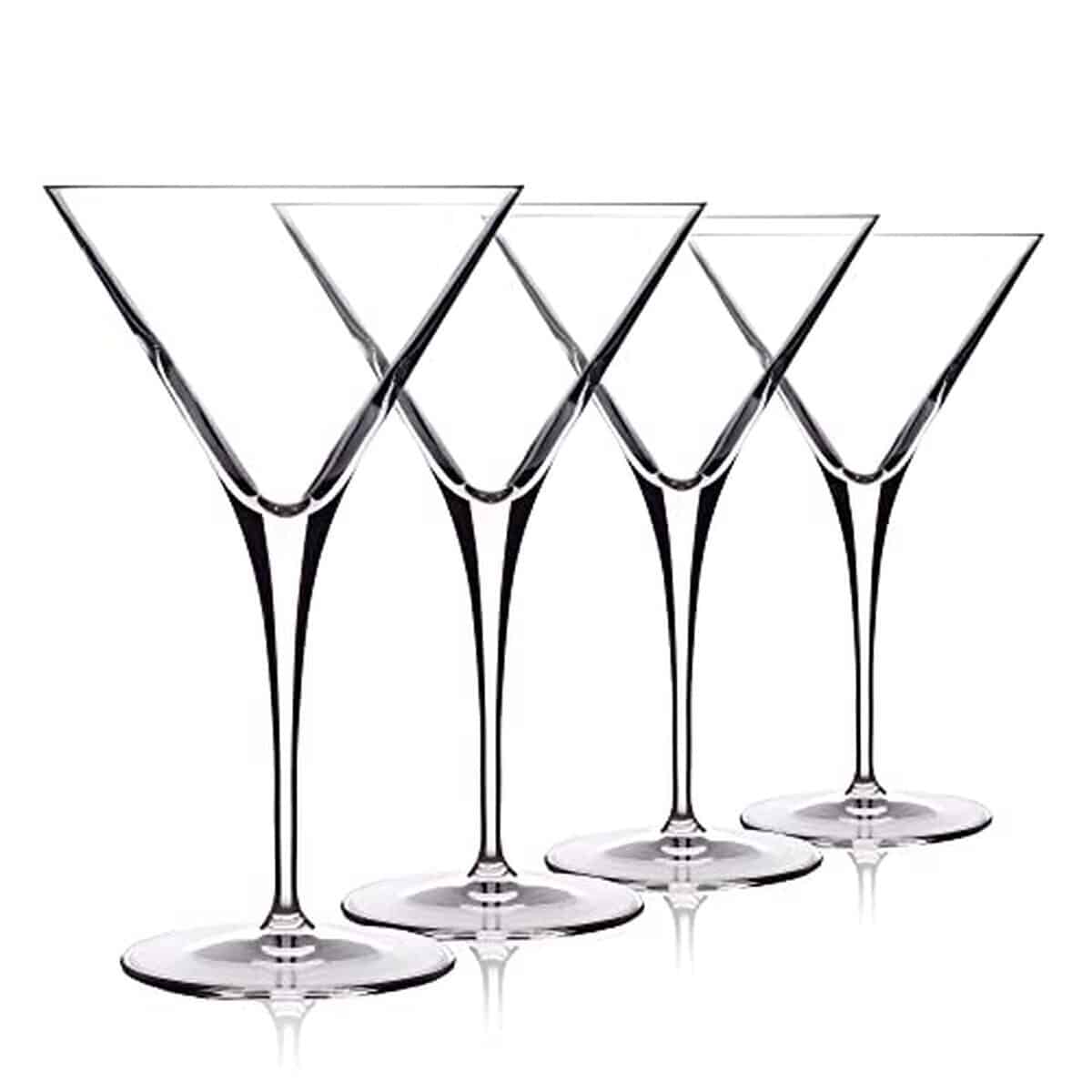 Avis sur le lot de 4 verres à martini Luigi Bormioli Crescendo