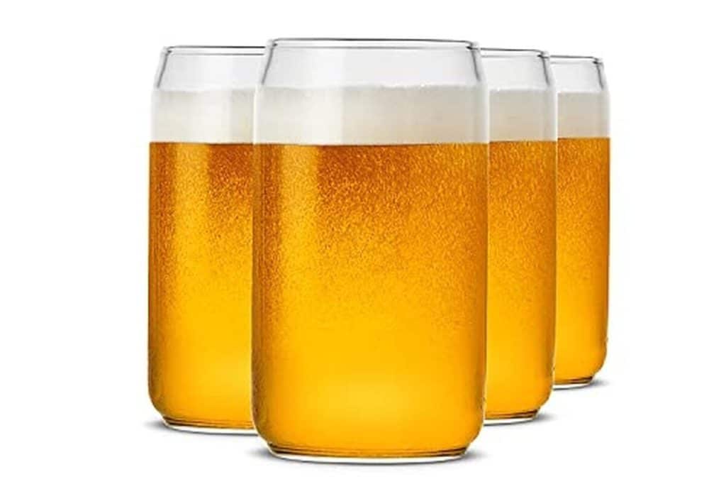 Avis sur les verres à bière LUXU en forme de canette