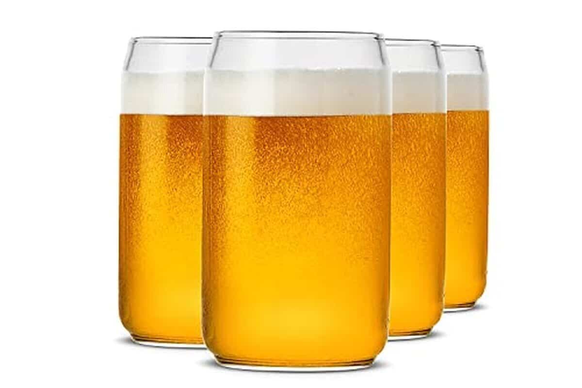 Avis sur les verres à bière LUXU en forme de canette