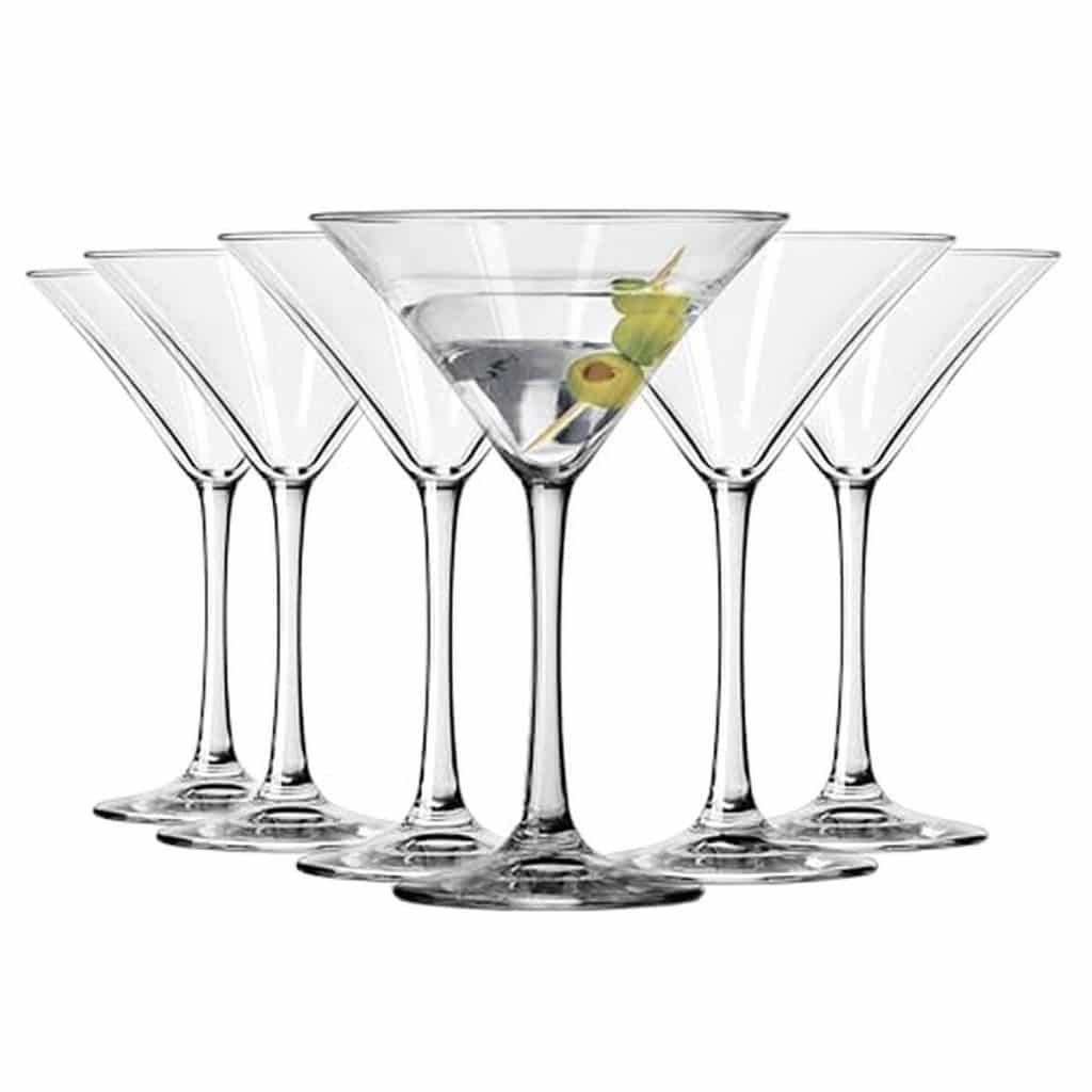 Avis sur les verres à martini Libbey entertaining essentials 237 ml