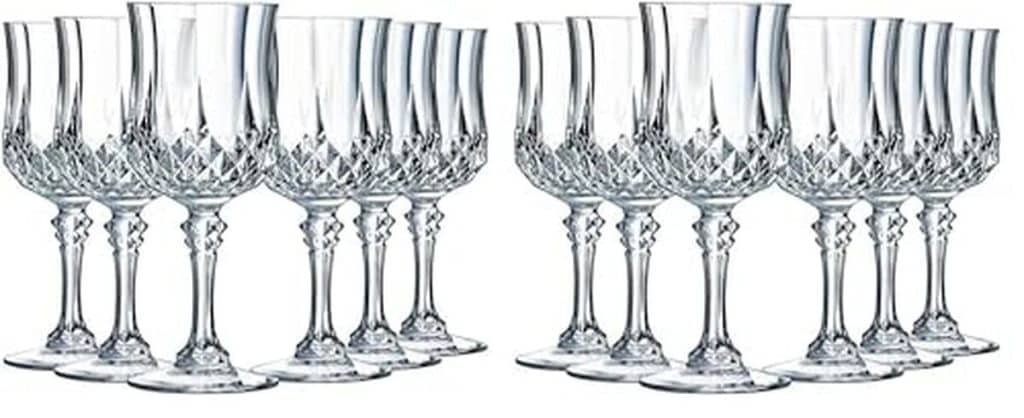 Avis sur les verres Longchamp Cristal d'Arques : élégance et durabilité
