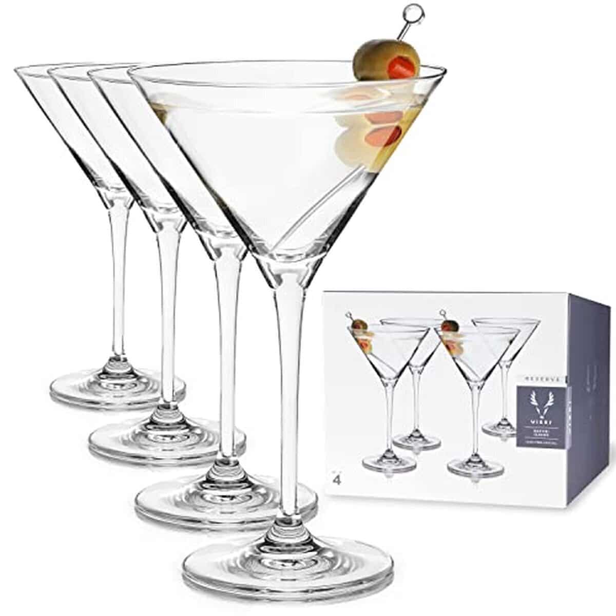 Avis : verres à martini Viski Reserve en cristal