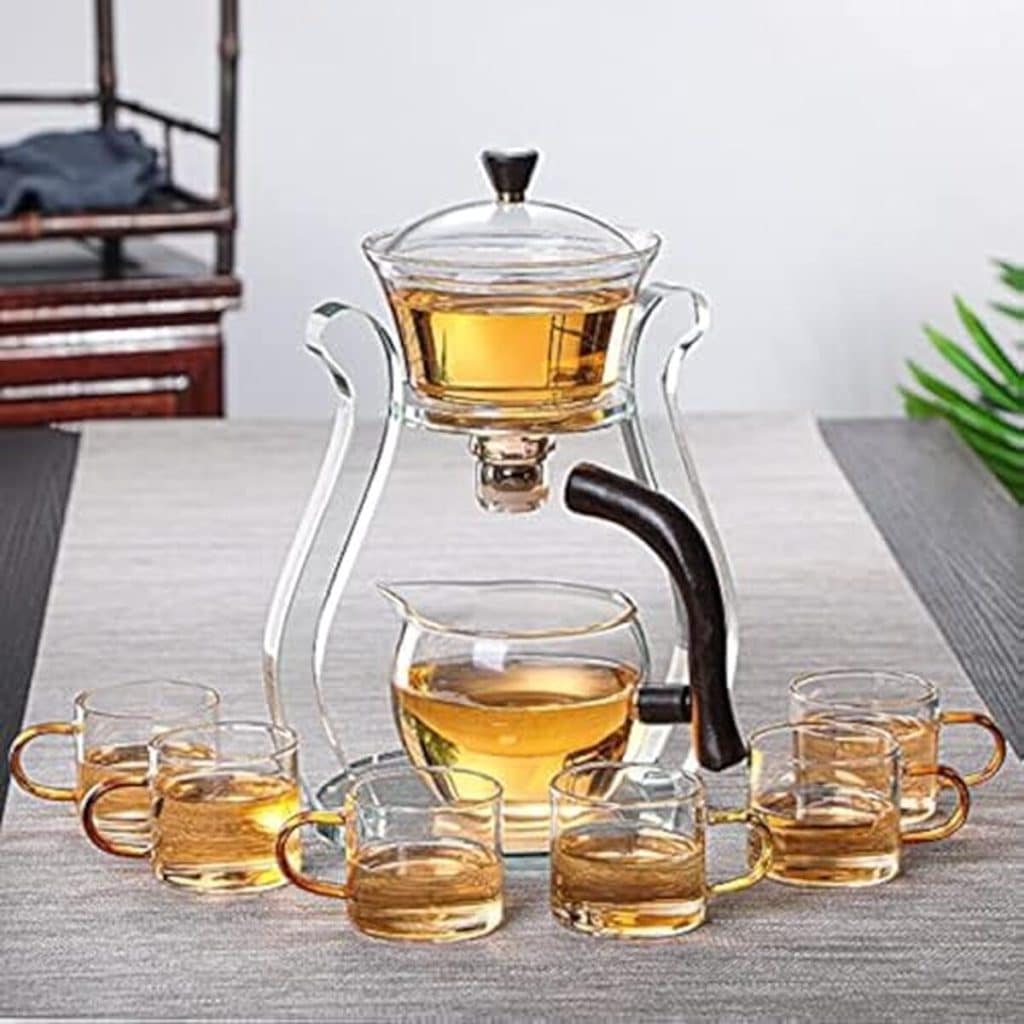 Test : service à thé RORA Lazy Kungfu en verre magnétique