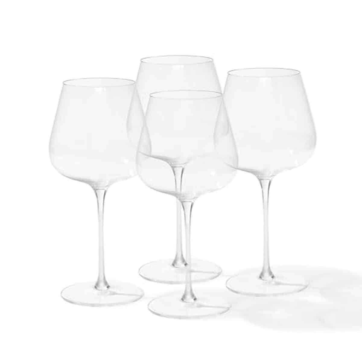 Test : verres à vin rouge Made In – lot de 4 passe au lave-vaisselle