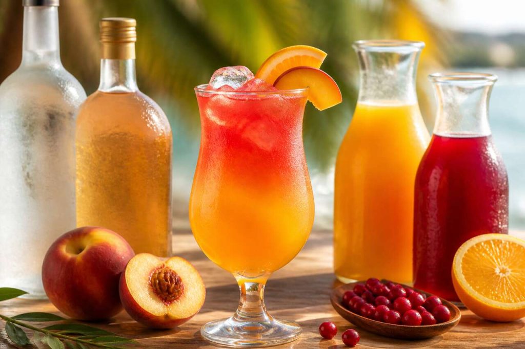 Recette cocktail sex on the beach : rafraîchissant et exotique