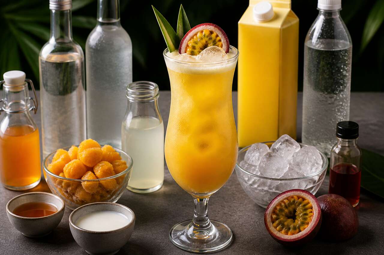Recettes de cocktails exotiques au fruit de la passion