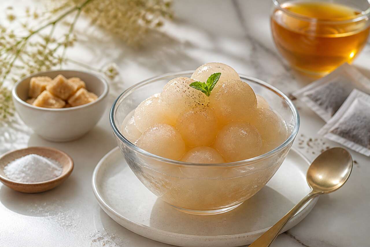 Sorbet bulleux maison : recette rafraîchissante de Palais des thés
